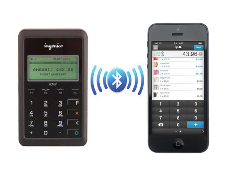 EMV Card Reader Interacts With Smart Phone