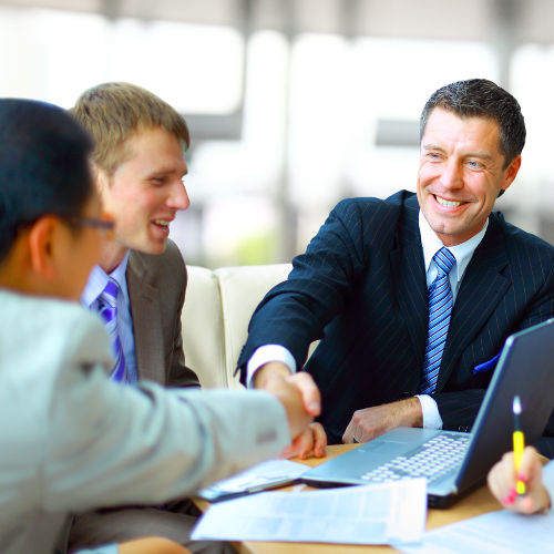 business-to-business-small-meeting-shake-hands B2B Meeting Agreement Payment Solution