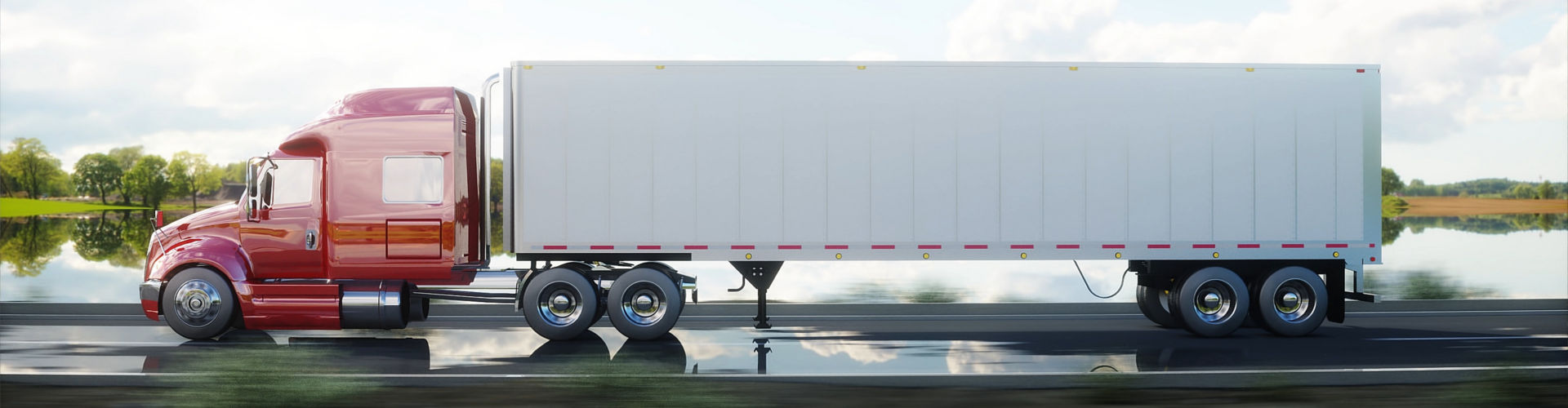 semi truck cargo transportation credit card processing