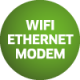 WiFi Ethernet Modem Terminal Connections