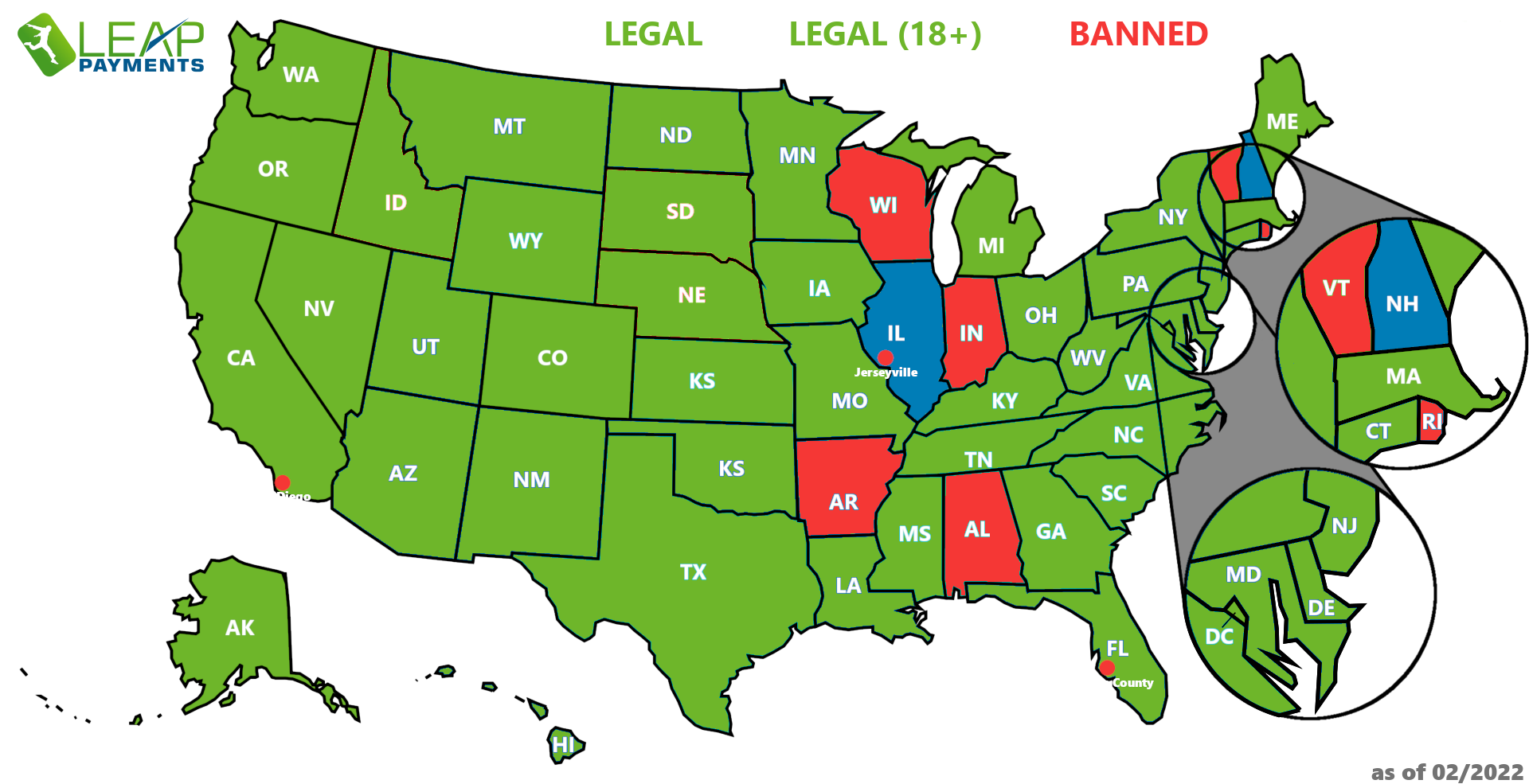 kratom-map-of-legal-illegal-states-2022