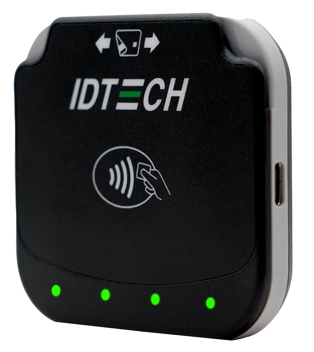 ID TECH VP3350 — angled tilt view