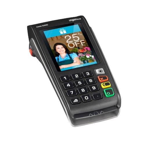 Ingenico Desk 5000 — angle view
