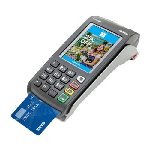 Ingenico Desk 5000 — card insert