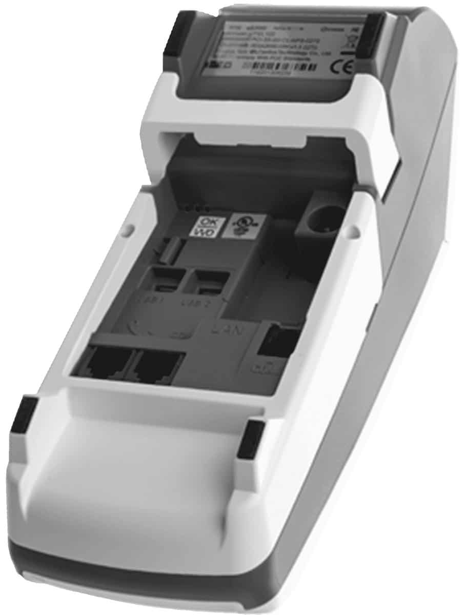 Valor VL100 — back, connector panel